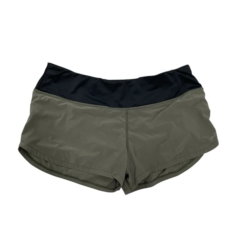 ANETIK Women's Olive and Black Athletic Shorts Size Small